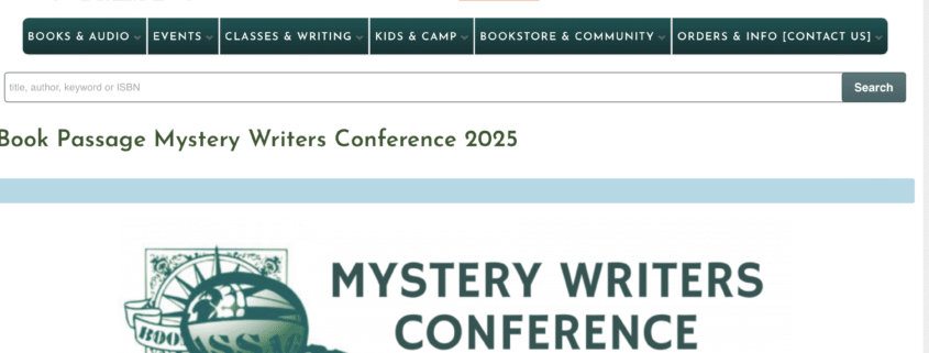 Mystery Writers Conference