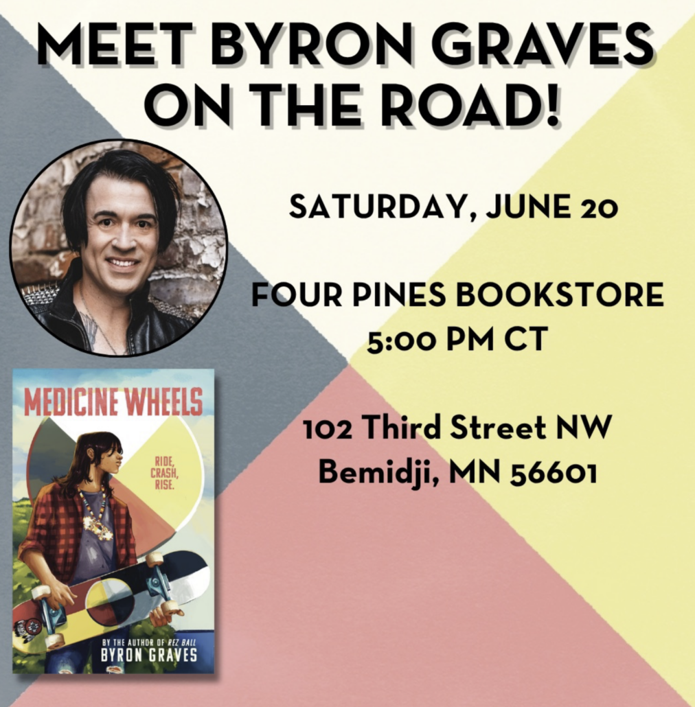 MEET BYRON GRAVES ON THE ROAD! - AKA Literary